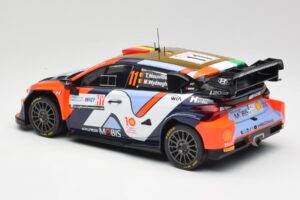 Hyundai i20 N Rally1 #11 T. Neuville / M. Wydaeghe Rally Croatia 2024 IXO 1:18 18RMC203 Metalas - nuotrauka 5 iš 6