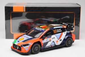 Hyundai i20 N Rally1 #11 T. Neuville / M. Wydaeghe Rally Croatia 2024 IXO 1:18 18RMC203 Metalas - nuotrauka 6 iš 6