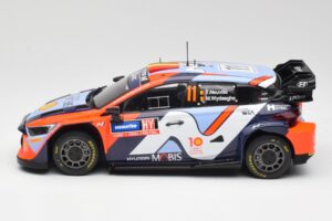 Hyundai i20 N Rally1 #11 T. Neuville / M. Wydaeghe Rally Sweden 2024 IXO 1:18 18RMC201 Metalas - nuotrauka 3 iš 6