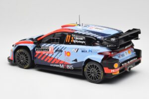 Hyundai i20 N Rally1 WRC #11 T. Neuville / M. Wydaeghe Rally Monte Carlo Winner 2024 IXO 1:18 18RMC194 Metalas - nuotrauka 5 iš 6