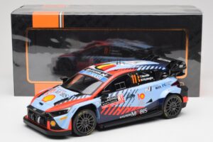 Hyundai i20 N Rally1 WRC #11 T. Neuville / M. Wydaeghe Rally Monte Carlo Winner 2024 IXO 1:18 18RMC194 Metalas - nuotrauka 6 iš 6
