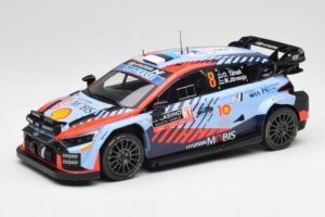 Hyundai i20 N Rally1 WRC #8 O. Tänak / M. Järveoja Rally Monte Carlo Night Version 2024 IXO 1:18 18RMC195 Metalas