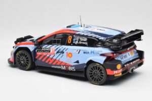 Hyundai i20 N Rally1 WRC #8 O. Tänak / M. Järveoja Rally Monte Carlo Night Version 2024 IXO 1:18 18RMC195 Metalas - nuotrauka 5 iš 6