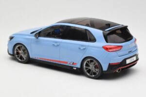 Hyundai i30 N Šviesiai Mėlynas MCG 1:18 MCG18503 Metalas - nuotrauka 5 iš 6
