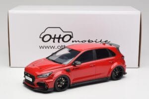 Hyundai i30 N PD Prior Design Engine Raudonas Otto 1:18 OT1112 Derva - nuotrauka 6 iš 6