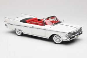 Imperial Crown Kabrioletas Baltas Road Signature 1:18 20138 Metalas - nuotrauka 6 iš 8