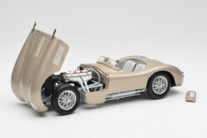 Jaguar C-Type Bronzinis AUTOart 1:18 73502 Metalas - nuotrauka 2 iš 8