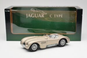 Jaguar C-Type Bronzinis AUTOart 1:18 73502 Metalas - nuotrauka 8 iš 8
