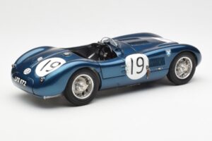 Jaguar C-Type #19 J. Stewart Ecurie Ecosse Goodwood Members Meeting 1954 CMC 1:18 M-192 Metalas - nuotrauka 2 iš 6