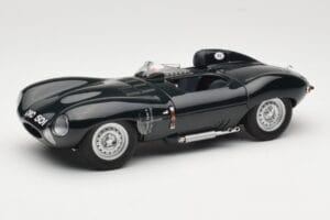 Jaguar D-Type Short Nose Žalias AUTOart 1:18 73561 Metalas