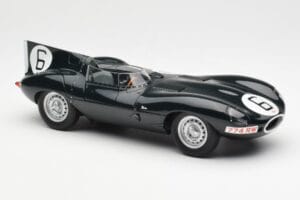 Jaguar D-Type #6 M. Hawthorn / I. Bueb Team Jaguar Cars Ltd 24 Hours of Le Mans 1955 AUTOart 1:18 85586 Metalas - nuotrauka 4 iš 6