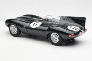 Jaguar D-Type #6 M. Hawthorn / I. Bueb Team Jaguar Cars Ltd 24 Hours of Le Mans 1955 AUTOart 1:18 85586 Metalas - nuotrauka 5 iš 6