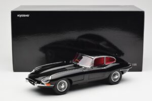 Jaguar E-Type 3.8 Series 1 Juodas Kyosho 1:18 08954BK Metalas - nuotrauka 8 iš 8