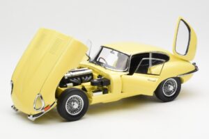 Jaguar E-Type 3.8 Series 1 Šviesiai Geltonas Kyosho 1:18 08954LY Metalas - nuotrauka 2 iš 8