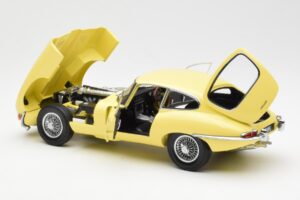 Jaguar E-Type 3.8 Series 1 Šviesiai Geltonas Kyosho 1:18 08954LY Metalas - nuotrauka 5 iš 8