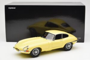 Jaguar E-Type 3.8 Series 1 Šviesiai Geltonas Kyosho 1:18 08954LY Metalas - nuotrauka 8 iš 8
