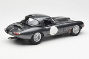 Jaguar E-Type Series 1 Coupe Lightweight Tamsiai Pilkas AUTOart 1:18 73647 Metalas - nuotrauka 3 iš 8