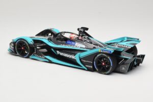 Jaguar I-Type 3 Panasonic Jaguar Racing #3 N. Piquet Jr. Formula E Season 5 2019 Minichamps 1:18 114180003 Metalas - nuotrauka 5 iš 6