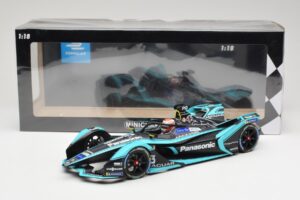 Jaguar I-Type 3 Panasonic Jaguar Racing #3 N. Piquet Jr. Formula E Season 5 2019 Minichamps 1:18 114180003 Metalas - nuotrauka 6 iš 6