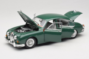 Jaguar Mark II Žalias Tchibo 1:18 49420 Metalas - nuotrauka 2 iš 8