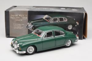 Jaguar Mark II Žalias Tchibo 1:18 49420 Metalas - nuotrauka 8 iš 8