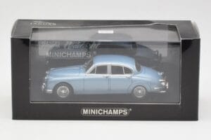 Jaguar Mk II Blue Metallic Minichamps 1:43 433130604 Metalas - nuotrauka 4 iš 4