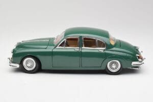 Jaguar Mk II British Racing Žalias Maisto 1:18 50287 Metalas - nuotrauka 4 iš 8