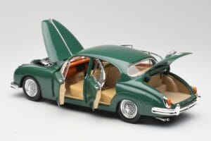 Jaguar Mk II British Racing Žalias Maisto 1:18 50287 Metalas - nuotrauka 5 iš 8