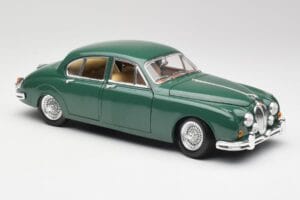 Jaguar Mk II British Racing Žalias Maisto 1:18 50287 Metalas - nuotrauka 6 iš 8