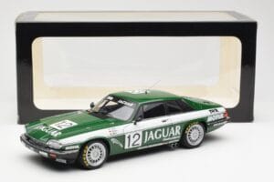 Jaguar XJ-S TWR Racing #12 H. Heyer / W. Percy ETCC Spa Winner 1984 AUTOart 1:18 88459 Metalas - nuotrauka 8 iš 8