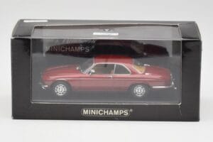 Jaguar XJ12 Coupe Regency Raudonas Minichamps 1:43 400130461 Metalas - nuotrauka 4 iš 4
