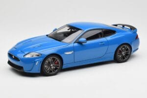 Jaguar XKR-S X150 French Racing Mėlynas AUTOart 1:18 73641 Metalas