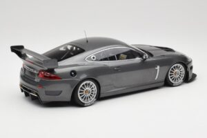 Jaguar XKR GT3 Grey Metallic Minichamps 1:18 150081390 Metalas - nuotrauka 2 iš 6
