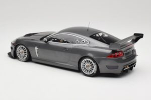 Jaguar XKR GT3 Grey Metallic Minichamps 1:18 150081390 Metalas - nuotrauka 5 iš 6