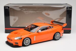 Jaguar XKR GT3 Racing Orange Minichamps 1:18 150081391 Metalas - nuotrauka 6 iš 6