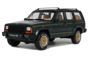 Jeep Cherokee XJ Limited Dark Hunter Green Otto 1:18 OT1340 Derva