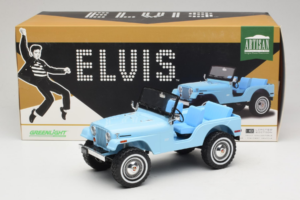 Jeep CJ-5 Elvis Presley's Car GreenLight 1:18 19061 Metalas - nuotrauka 6 iš 6
