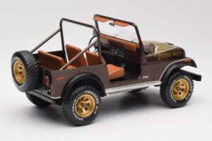 Jeep CJ-7 Golden Eagle Žalias MCG 1:18 MCG18109 Metalas - nuotrauka 2 iš 6
