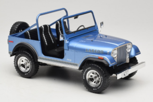 Jeep CJ-7 Laredo Mėlynas MCG 1:18 MCG18553 Metalas - nuotrauka 4 iš 6