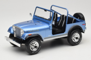 Jeep CJ-7 Laredo Mėlynas MCG 1:18 MCG18553 Metalas