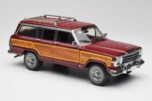 Jeep Grand Wagoneer Classic Raudonas AUTOart 1:18 74002 Metalas - nuotrauka 6 iš 8