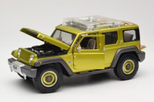 Jeep Rescue Concept Žalias Maisto 1:18 36699-M1 Metalas - nuotrauka 2 iš 8