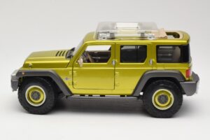 Jeep Rescue Concept Žalias Maisto 1:18 36699-M1 Metalas - nuotrauka 4 iš 8