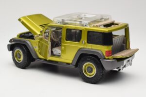 Jeep Rescue Concept Žalias Maisto 1:18 36699-M1 Metalas - nuotrauka 5 iš 8