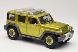 Jeep Rescue Concept Žalias Maisto 1:18 36699-M1 Metalas - nuotrauka 6 iš 8