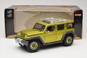 Jeep Rescue Concept Žalias Maisto 1:18 36699-M1 Metalas - nuotrauka 8 iš 8