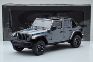Jeep Wrangler 4xe Sidabrinis GT Spirit 1:18 GT419 Derva - nuotrauka 6 iš 6