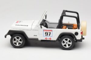 Jeep Wrangler Rallye #97 Smėlinis Solido 1:18 9012 Metalas - nuotrauka 3 iš 6