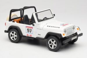 Jeep Wrangler Rallye #97 Smėlinis Solido 1:18 9012 Metalas - nuotrauka 4 iš 6
