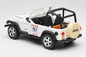 Jeep Wrangler Rallye #97 Smėlinis Solido 1:18 9012 Metalas - nuotrauka 5 iš 6